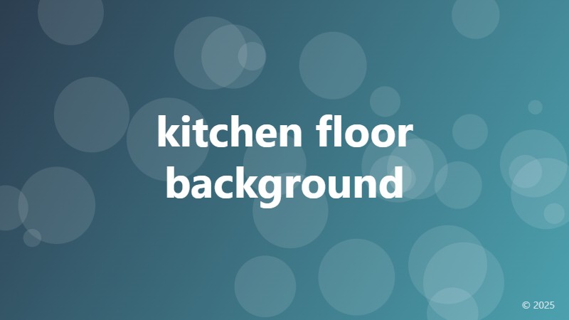 kitchen floor background